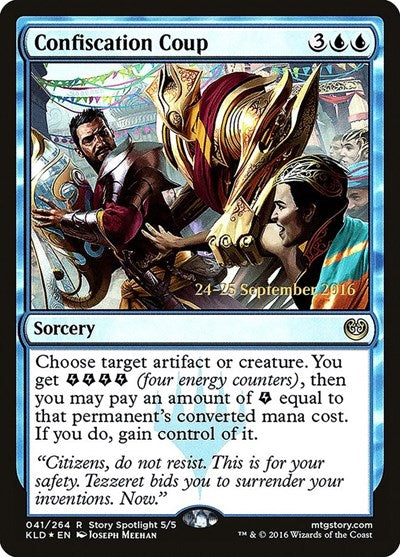 Confiscation Coup (Promos: Prerelease Cards) Near Mint Foil