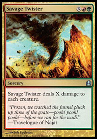 Savage Twister (Commander) Medium Play