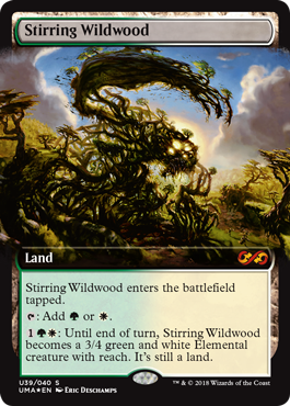 Stirring Wildwood (Ultimate Box Toppers) Damaged / Poor Foil