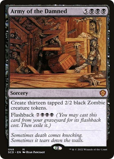 Army of the Damned (Commander 2022 Starter Decks) Near Mint