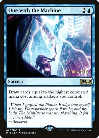 One with the Machine (Promos: Prerelease Cards) Light Play Foil