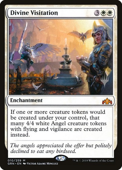 Divine Visitation (Promo Pack: Theros Beyond Death) Near Mint Foil