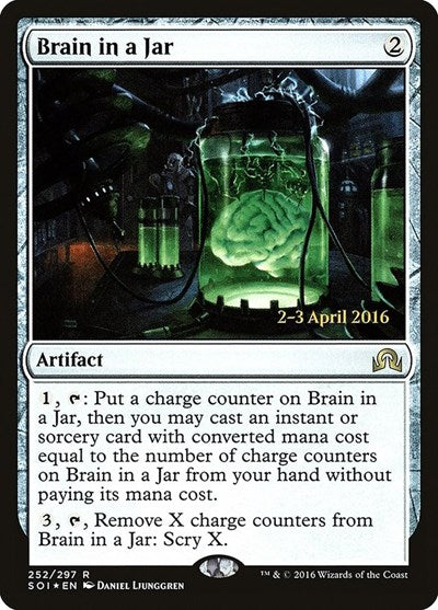Brain in a Jar (Promos: Prerelease Cards) Near Mint Foil