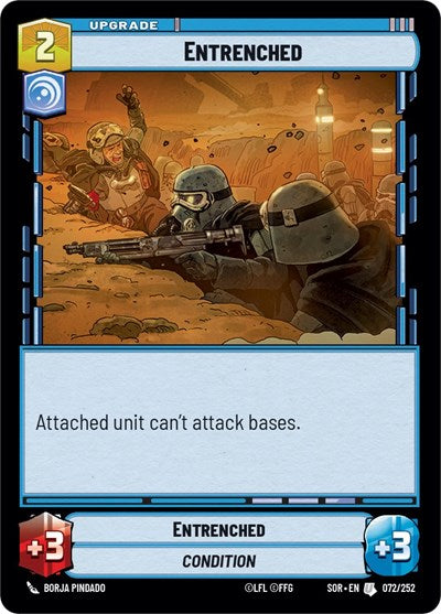 Entrenched (Spark of Rebellion) Near Mint Foil