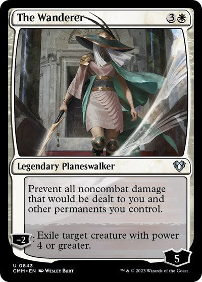 The Wanderer (Commander Masters) Medium Play