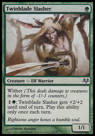 Twinblade Slasher (Eventide) Medium Play Foil