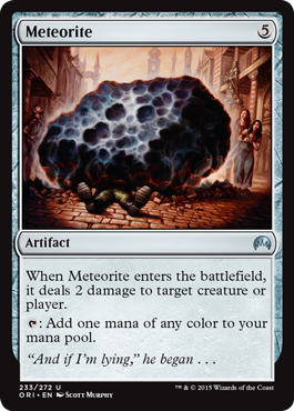 Meteorite (Magic Origins) Light Play