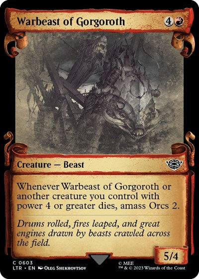 Warbeast of Gorgoroth Showcase Scrolls|5|0|0.00