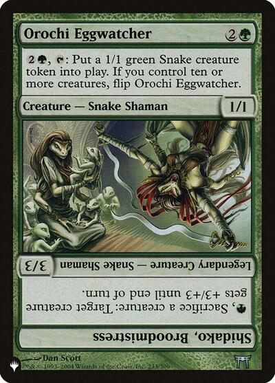 Orochi Eggwatcher / Shidako, Broodmistress (The List) Near Mint