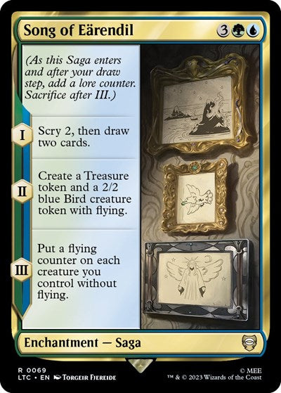 Song of Earendil (Commander: The Lord of the Rings: Tales of Middle-earth) Near Mint