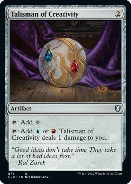 Talisman of Creativity (Commander Legends: Battle for Baldur's Gate) Near Mint