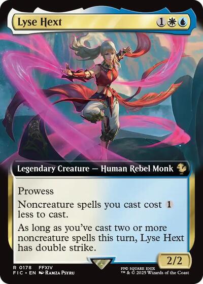 Lyse Hext (Extended Art) (Commander: FINAL FANTASY) Light Play Foil