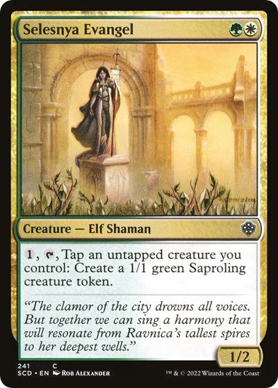 Selesnya Evangel (Commander 2022 Starter Decks) Light Play