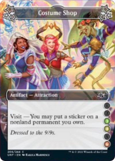 Costume Shop (3-4-6) (Unfinity) Near Mint Foil