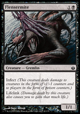 Flensermite (Mirrodin Besieged) Medium Play