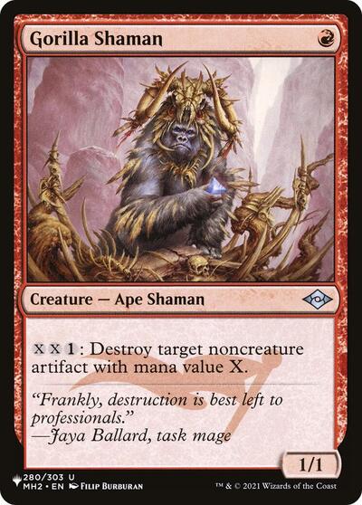 Gorilla Shaman (The List) Light Play