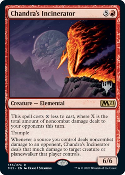 Chandra's Incinerator (Promo Pack: Core Set 2021) Light Play