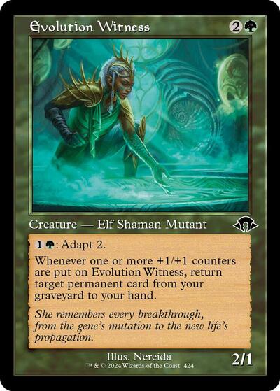 Evolution Witness (Retro Frame) (Modern Horizons 3) Near Mint Foil