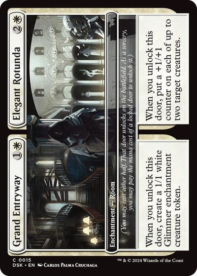Grand Entryway / Elegant Rotunda (0015) (Duskmourn: House of Horror) Near Mint Foil