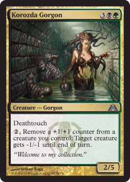 Korozda Gorgon (Dragon's Maze) Light Play