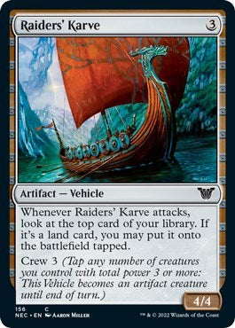 Raiders' Karve (Commander: Kamigawa: Neon Dynasty) Light Play