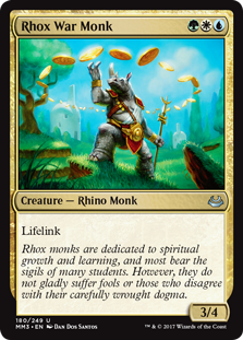 Rhox War Monk (Modern Masters 2017) Near Mint