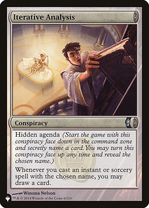 Iterative Analysis (The List) Near Mint