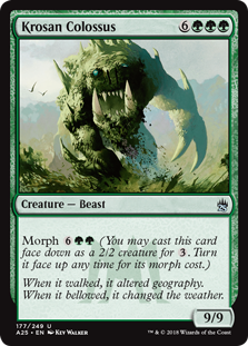 Krosan Colossus (Masters 25) Near Mint Foil