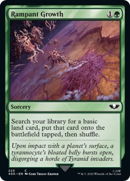 Rampant Growth (Universes Beyond: Warhammer 40K) Light Play