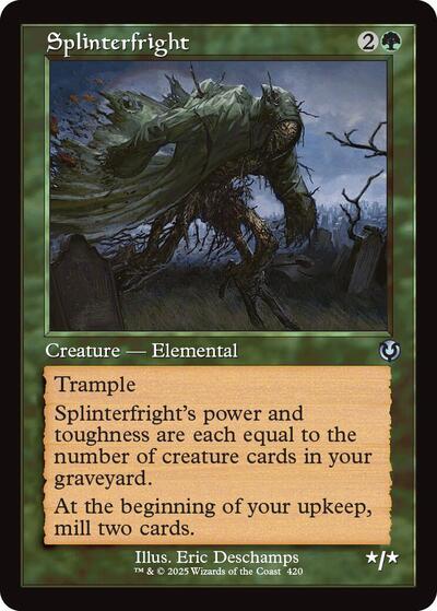 Splinterfright (Retro Frame) (Innistrad Remastered) Light Play