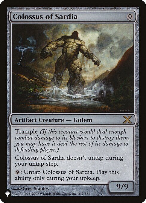 Colossus of Sardia|4|0|0.00