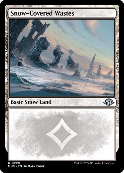 Snow-Covered Wastes (0229) (Modern Horizons 3) Near Mint