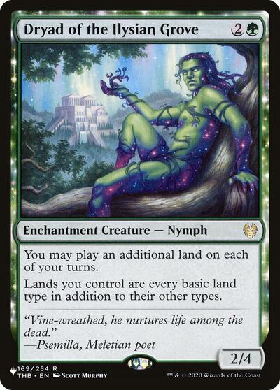 Dryad of the Ilysian Grove (The List) Light Play