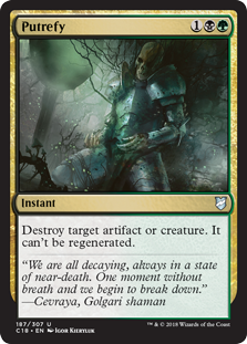 Putrefy (Commander 2018) Light Play