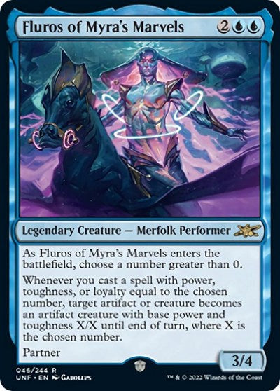 Fluros of Myra's Marvels (Unfinity) Near Mint Foil