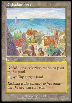 Rishadan Port (Mercadian Masques) Medium Play Foil