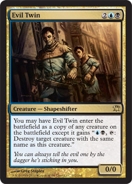 Evil Twin (Innistrad) Damaged / Poor
