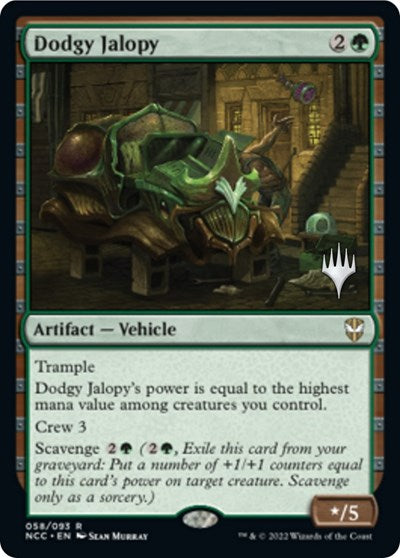 Dodgy Jalopy (Promo Pack: Streets of New Capenna) Near Mint Foil