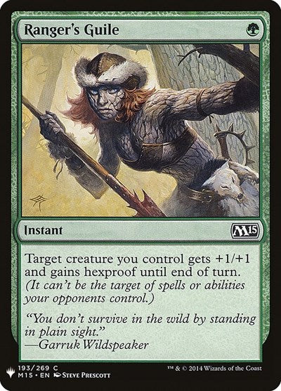 Ranger s Guile|3|0|0.00