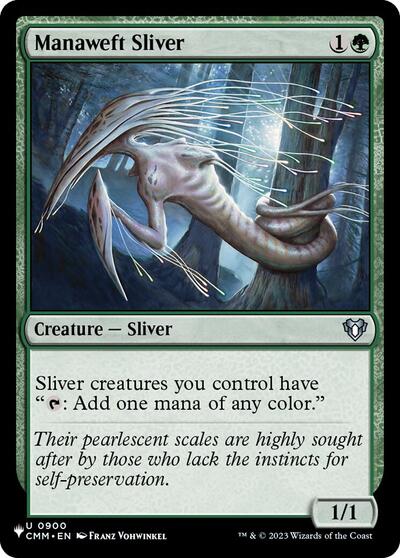Manaweft Sliver (CMM) (The List) Near Mint