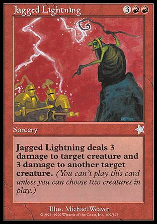 Jagged Lightning (Starter 1999) Medium Play