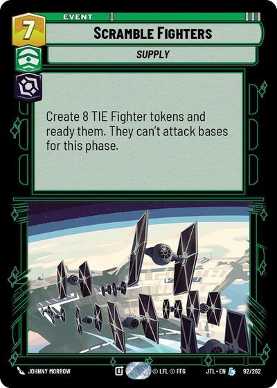 Scramble Fighters (Jump to Lightspeed) Near Mint