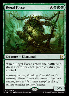 Regal Force (Eternal Masters) Damaged / Poor Foil