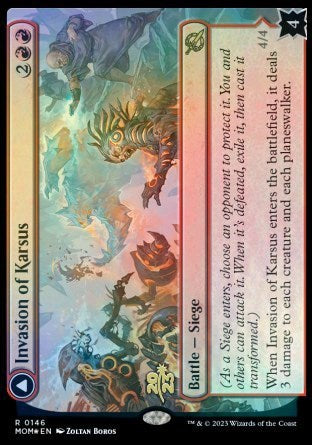 Invasion of Karsus (Promos: Prerelease Cards) Near Mint Foil