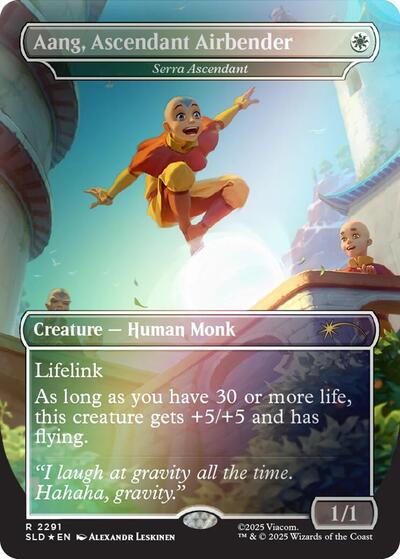 Aang Ascendant Airbender Serra Ascendant Rainbow Foil|2|0|0.00