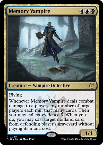 Memory Vampire (Ravnica: Clue Edition) Medium Play