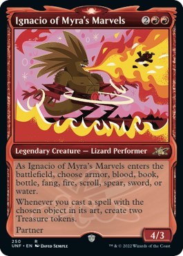 Ignacio of Myra's Marvels (Showcase) (Unfinity) Medium Play Foil