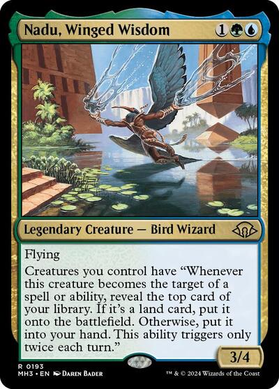 Nadu, Winged Wisdom (Modern Horizons 3) Near Mint