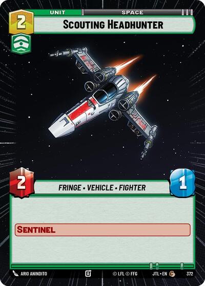 Scouting Headhunter (Hyperspace) (Jump to Lightspeed) Near Mint