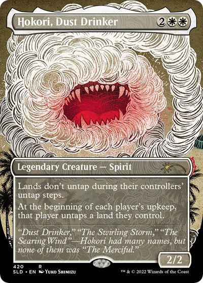 Hokori, Dust Drinker (Secret Lair) Light Play
